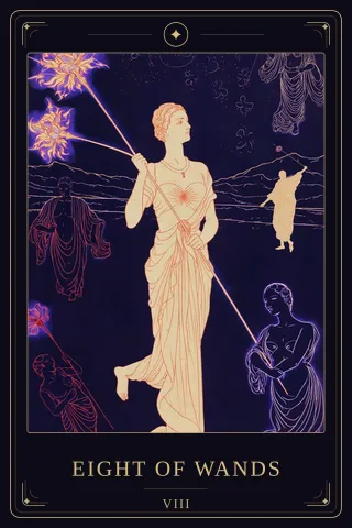 Eight of Wands