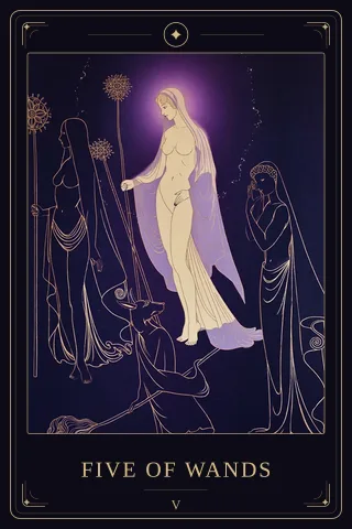 Five of Wands