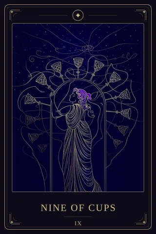 Nine of Cups