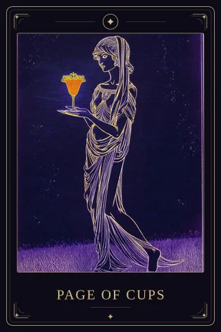 Page of Cups