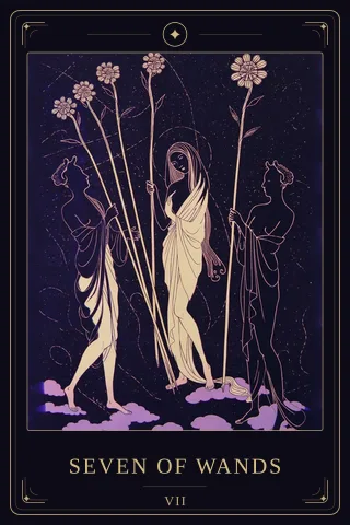 Seven of Wands