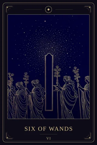 Six of Wands