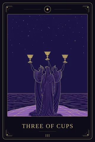 Three of Cups